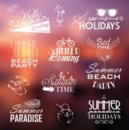 Summer labels N10