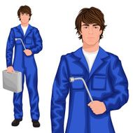 Young man mechanic N3