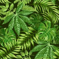 Seamless exotic pattern N30