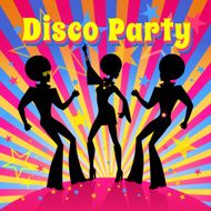 Disco party Vector illustration