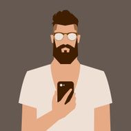 hipster character N8