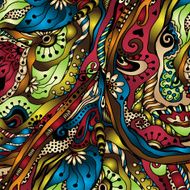Vector abstract floral decorative background N60