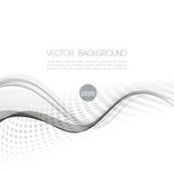 Vector Abstract lines background Template design N5