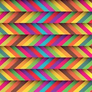 Colorful zigzag patterned wallpaper background N5