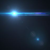 Vector star sun with lens flare N12