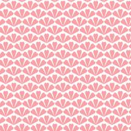 Seamless pattern background with hearts in pink color N2