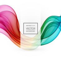Abstract curved lines background Template brochure design N179