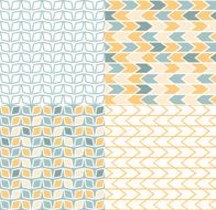 Abstract geometric pattern N87