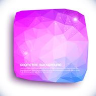 Abstract geometric 3D background