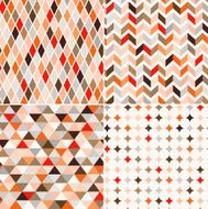 Seamless abstract geometric pattern N15