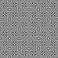 Abstract black and white textured geometric seamless pattern N11