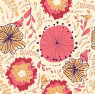 Seamless Floral Pattern N895