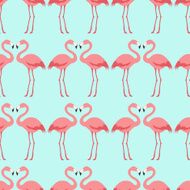 seamless flamingo bird pattern N3