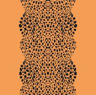 Animal fur vertical seamless pattern