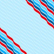 Invitation with abstract geometric pattern N3