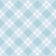 Blue seamless tartan pattern vector background