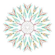 Dream catcher vector illustration N11