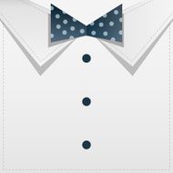 Card design with tie N3