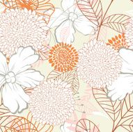 Seamless Floral Pattern N896