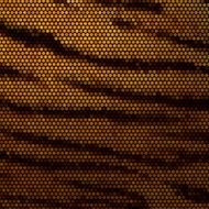 Tiger skin mosaic vector background
