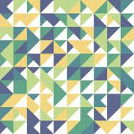 Seamless geometric vintage pattern With triangles N23