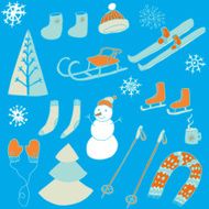 Winter and snow utensils N7
