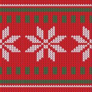 Knitting pattern with a snowflakes N7