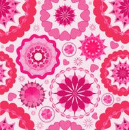 Flower seamless pattern background Pink