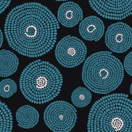 Traditional African Ornament with swirls Seamless vector pattern N5