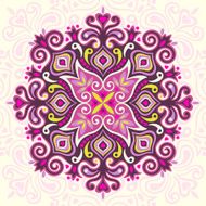 Flower Mandala Abstract element for design N24