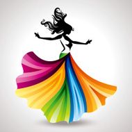 Fashion woman illustration N6