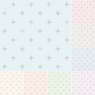 seamless stars silvery pattern