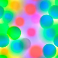 Seamless colorful pattern with circles