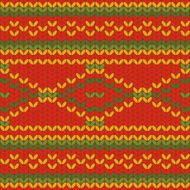Illustration seamless knitted pattern N34