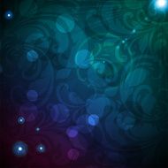 Floral Retro Background for Vintage Design N1537