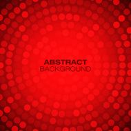 Circular Colorful Red Background
