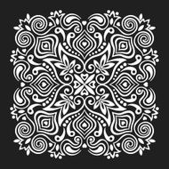 Flower Mandala Abstract element for design N25