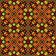 Ethnic mosaic background