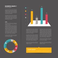 Brochure flyer newsletter annual report layout template N6