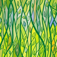 Pattern with Leaves N4