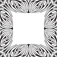Art Nouveau Frame N6