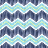 seamless blue chevron scribble pattern