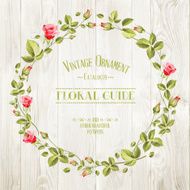 Floral Guide Print