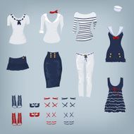 Female Navy Clothes