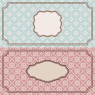 floral retro frames