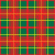 Traditional Scottish plaid seamless pattern
