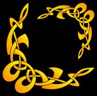 gold ornament 06