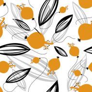 Seamless Nature Pattern (vector)