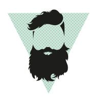 Fashion silhouette hipster style vector illustration N37