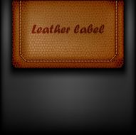 leather label N5